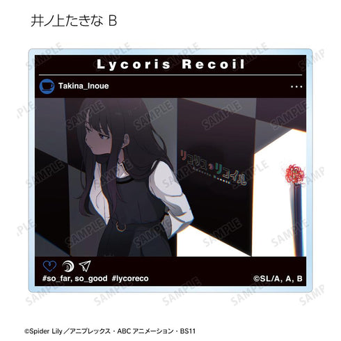 『リコリス・リコイル』トレーディングSNS風アクリルカード(単位/BOX)【202504再販】